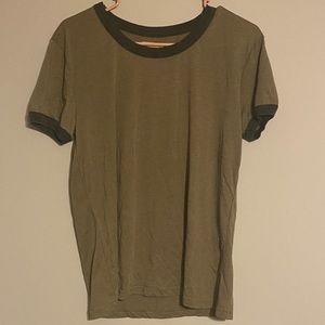 Chaser NWT olive color t - shirt.